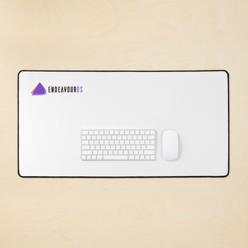Item preview, Desk Mat designed and sold by EndeavourOS.
