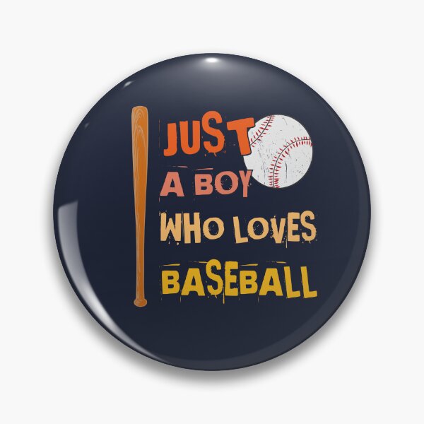 Artikelvorschau, Nur ein Junge, der Baseball liebt. Lustiges Sportzitat. Baseball. Cooler Spielertrainer entworfen und verkauft von shirtshoponline.