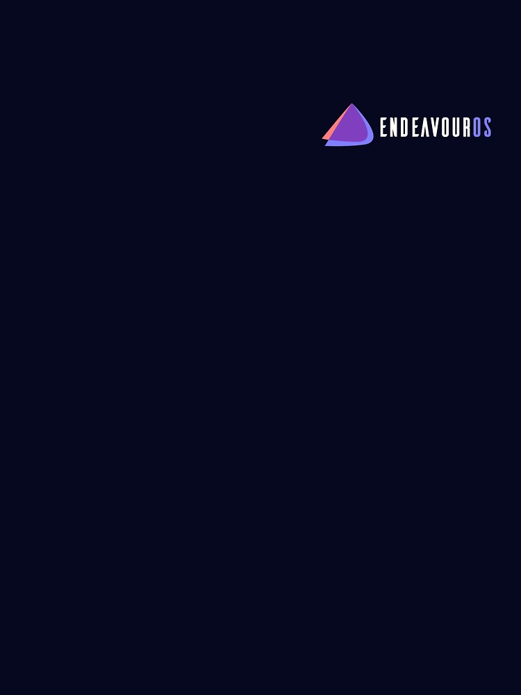 Thumbnail 7 of 7, Essential T-Shirt, EndeavourOS banner (text white) designed and sold by EndeavourOS.