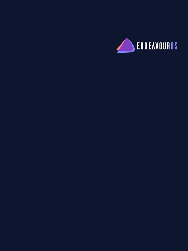 Thumbnail 7 of 7, Classic T-Shirt, EndeavourOS banner (text white) designed and sold by EndeavourOS.