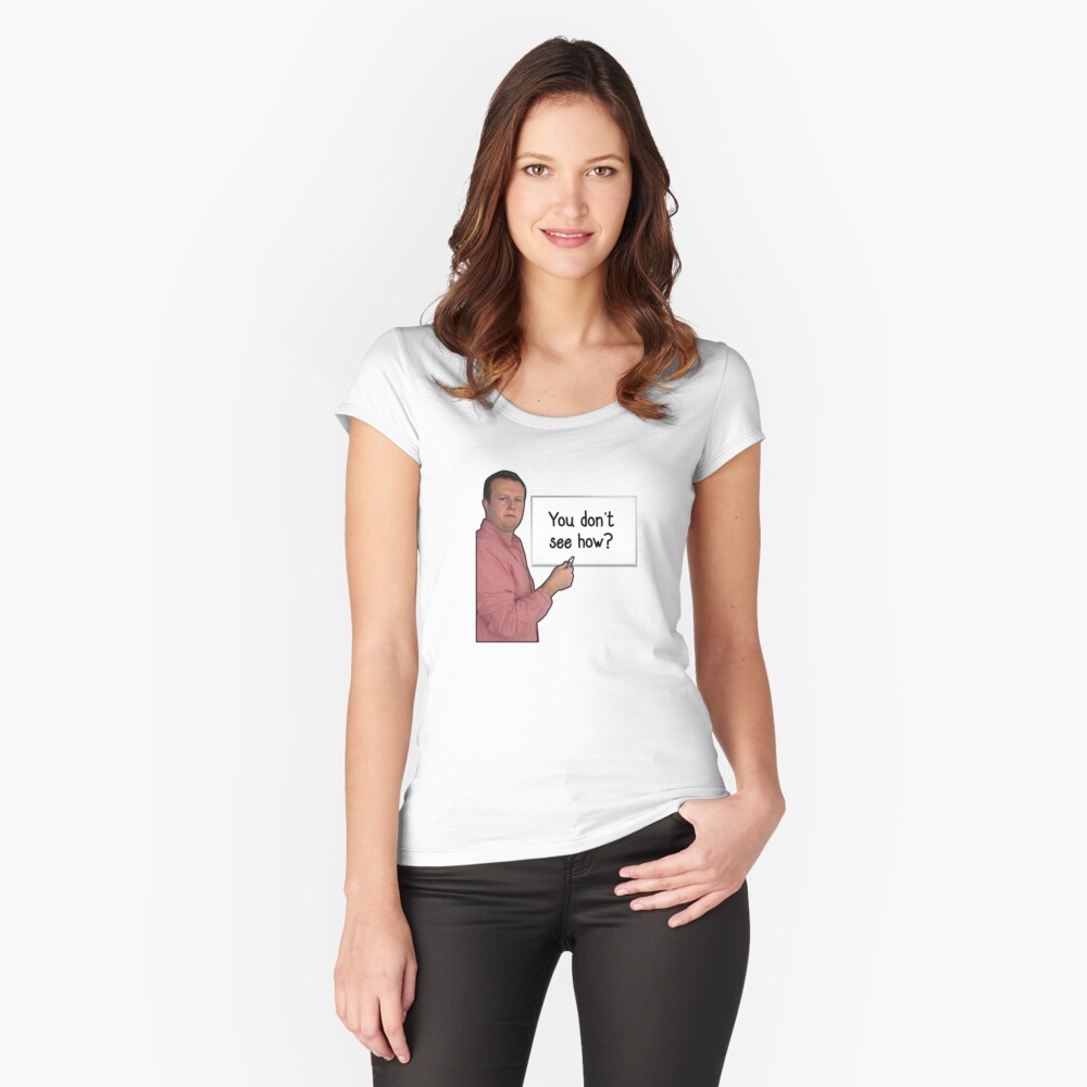 Item preview, Fitted Scoop T-Shirt designed and sold by itsBobbyFinn.