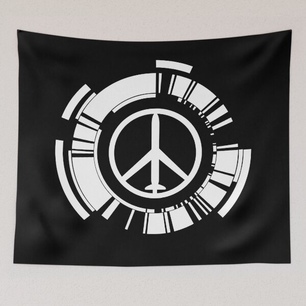 Item preview, Peace Walker Hippie plane logo designed and sold by Japatonic Shop.