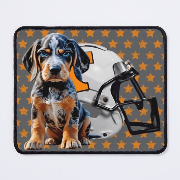 Item preview, ANGRY ANTHONY THE Tennessee Bluetick - WITH ORANGE STARS designed and sold by Pickle Wicked Designs.