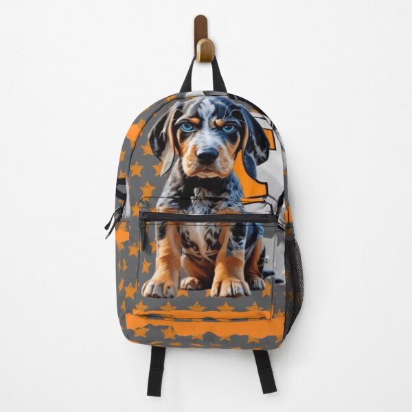 Item preview, ANGRY ANTHONY THE Tennessee Bluetick - WITH ORANGE STARS designed and sold by Pickle Wicked Designs.