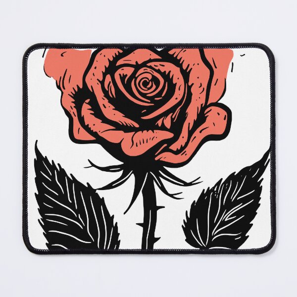 Item preview, Modern rose designed and sold by Unfolding Art.
