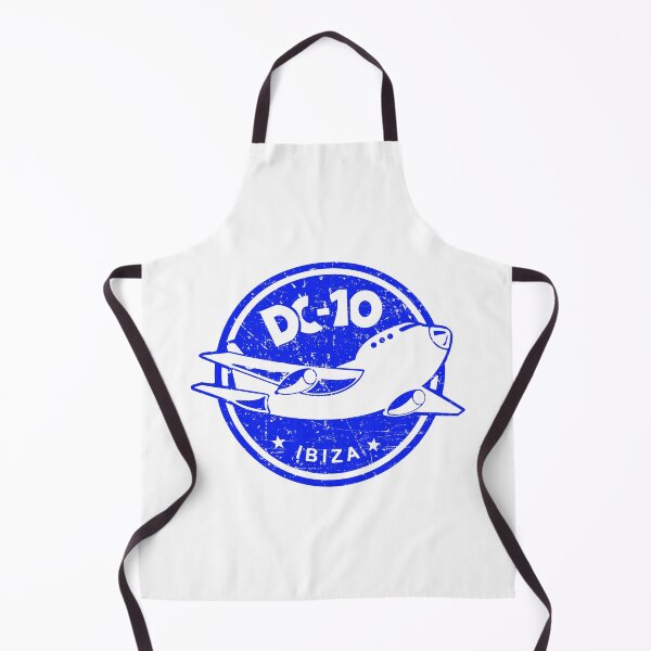 Item preview, DC10 Bar Club IBIZA: MODEL 36 vintage blue grunge white background (original HD DESIGN) designed and sold by LA FRENCH TOUCH.