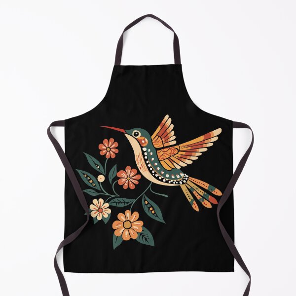 Item preview, Hummingbird With Flowers And Plants designed and sold by YalenArt.