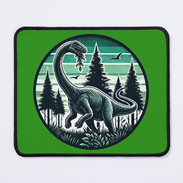 Item preview, Diplodocus dinosaur in its habitat designed and sold by JonelleTshirts.