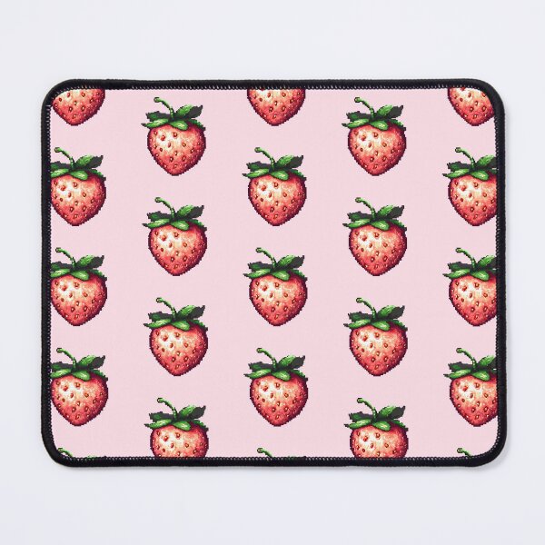 Item preview, Cute Strawberry Pixel Art designed and sold by DreamyArtDesign.