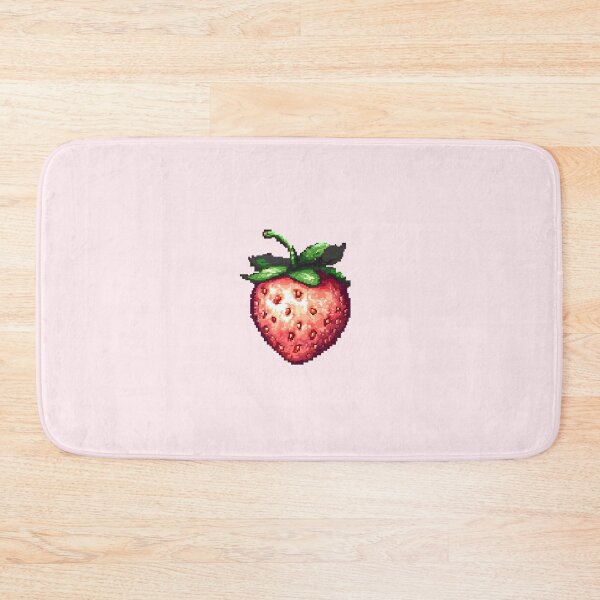 Item preview, Cute Strawberry Pixel Art designed and sold by DreamyArtDesign.