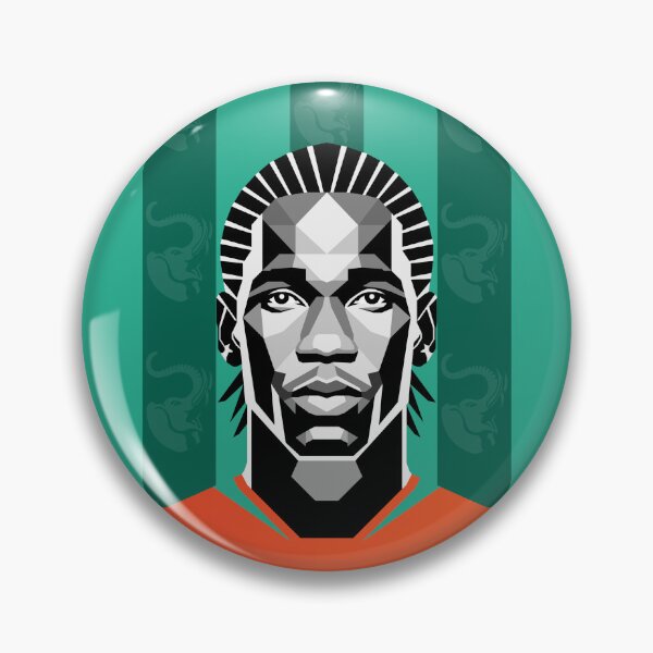 Item preview, Legenda Wybrzeża kości słoniowej Didier Drogba designed and sold by vectorlove.