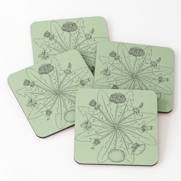 Item preview, Copia de Phases of Dandelions (black and white) designed and sold by Ryamu shop.