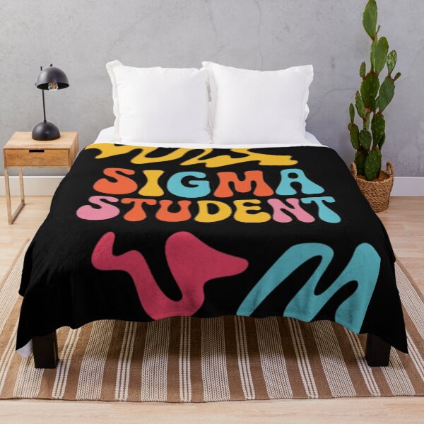 Item preview, Sigma Student Retro Groovy Funny School Student Meme Kids designed and sold by SztylishDesigns.