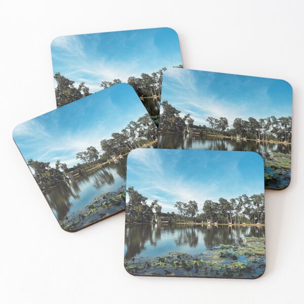 Item preview, Tranquil Waterscape with Lush Lotus Pads designed and sold by Artistic  Touch.
