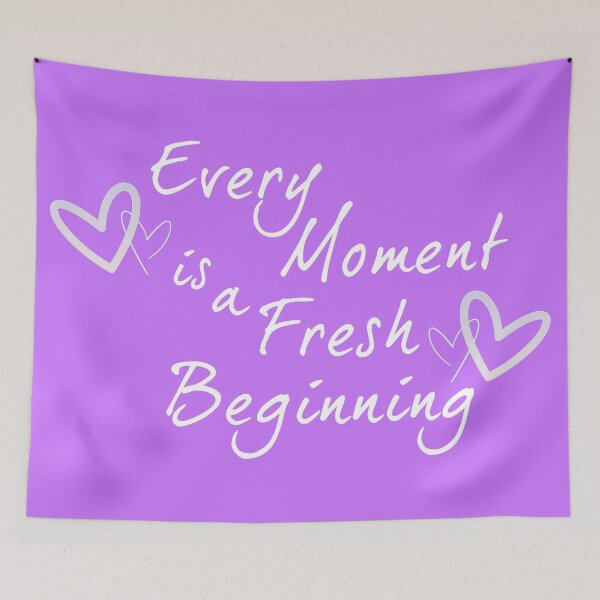 Item preview, Hearts - Every moment is a fresh beginning designed and sold by VIVID-Apparel.