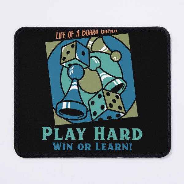 Item preview, Play Hard Win or Learn! Board Games designed and sold by JimDober.