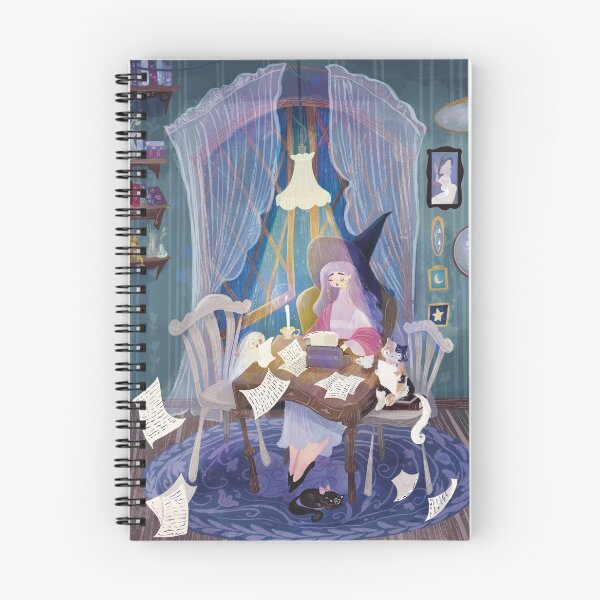 Item preview, Writing Witch Illustration  designed and sold by Artofstephmarie.