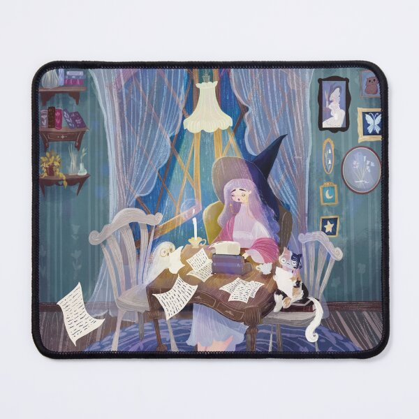 Item preview, Writing Witch Illustration  designed and sold by Artofstephmarie.