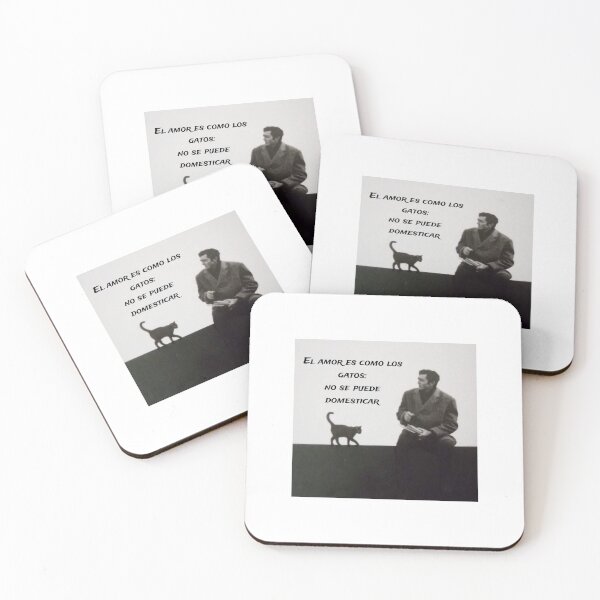 Item preview, "Love is like cats" - Julio Cortázar designed and sold by dailypoetry.