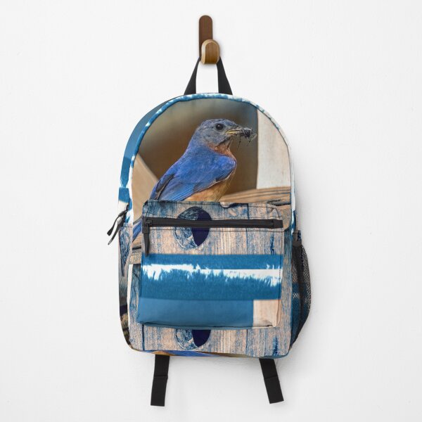 Item preview, Daddy Bluebird Has Brought Dinner designed and sold by Kay Brewer.