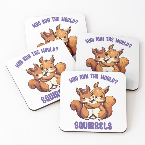 Item preview, Squirrels Run the World Beyonce Meme designed and sold by Magnolia Valley Art.