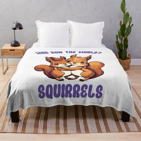 Item preview, Squirrels Run the World Beyonce Meme designed and sold by Magnolia Valley Art.