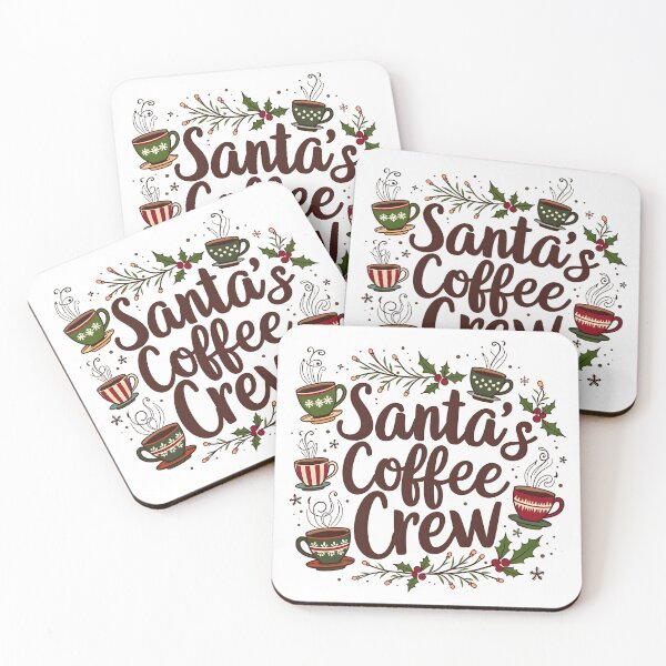 Item preview, Santa’s Coffee Crew designed and sold by  MAD's Recreation Studio.