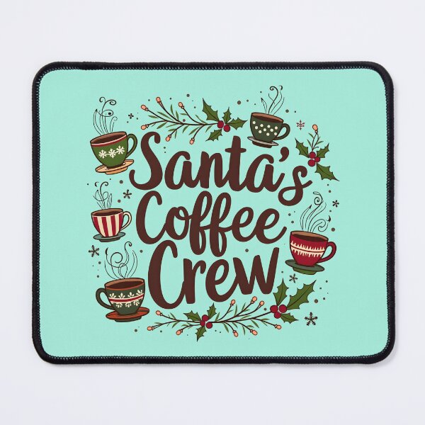 Item preview, Santa’s Coffee Crew designed and sold by MAD's Recreation Studio.