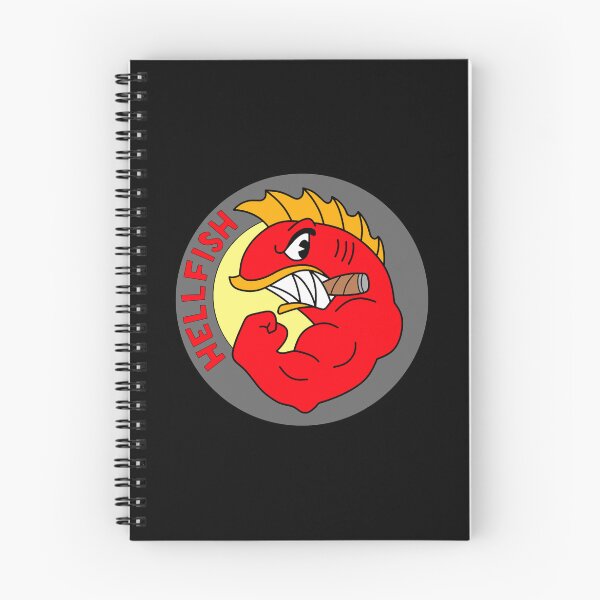 Item preview, Flying Hellfish Insignia designed and sold by Blacklight Artefacts.