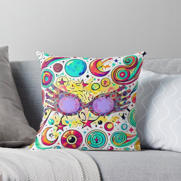 Item preview, LUNAS GLASSES COLORFUL WHIMSICAL MAGICAL BACKGROUND designed and sold by Arts4U.
