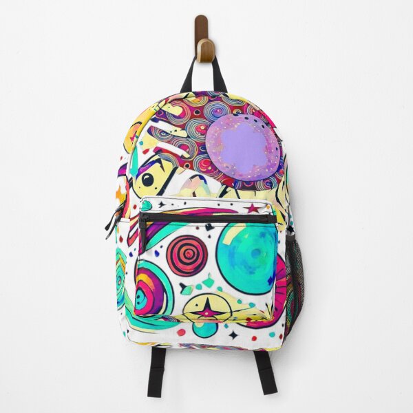 Item preview, LUNAS GLASSES COLORFUL WHIMSICAL MAGICAL BACKGROUND designed and sold by Arts4U.