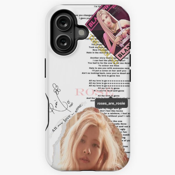 Blackpink Rose iPhone Cases for Sale | Redbubble