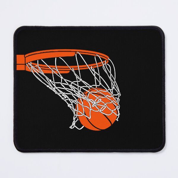 Item preview, BASKETBALL Swish Score, Orange ball through a net designed and sold by asta23n.