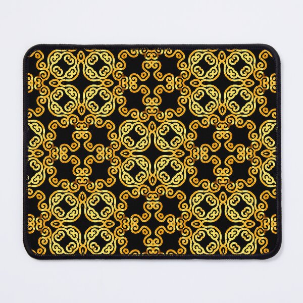 Aperçu de l'œuvre carrelage noir et or créée et vendue par chambergambit.