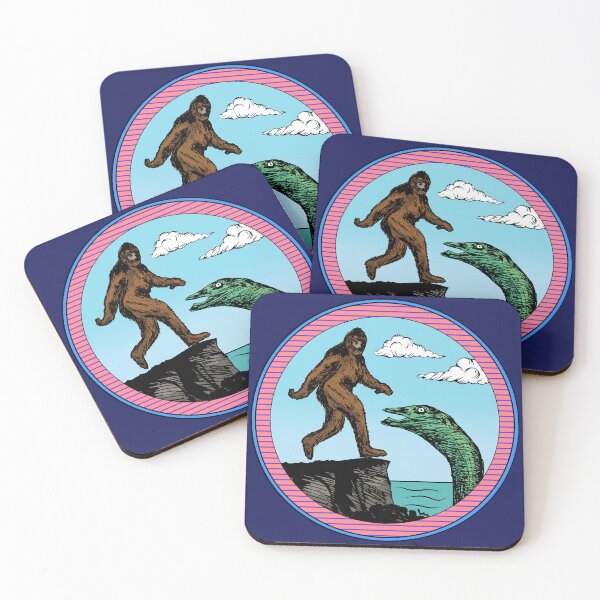 Item preview, Nessie and Bigfoot designed and sold by Wild-Neptune.