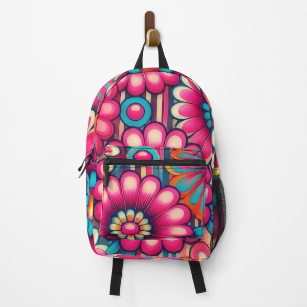 Item preview, DAISY PINK RETRO FLOWER PATTERN BACKGROUND designed and sold by Arts4U.