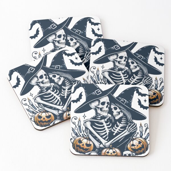 Item preview, couple of skeletons halloween 1 designed and sold by GraphicStyleX.