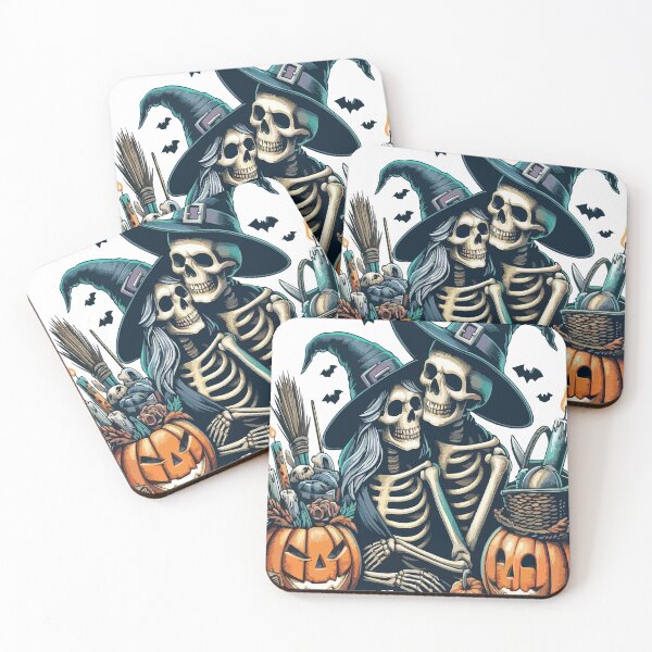 Item preview, couple of skeletons halloween 2 designed and sold by GraphicStyleX.