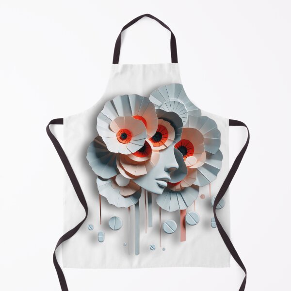 Item preview, Addiction Horror - Opium Poppy, Opiate Drugs Woman Flower Face designed and sold by SomniferumWars.