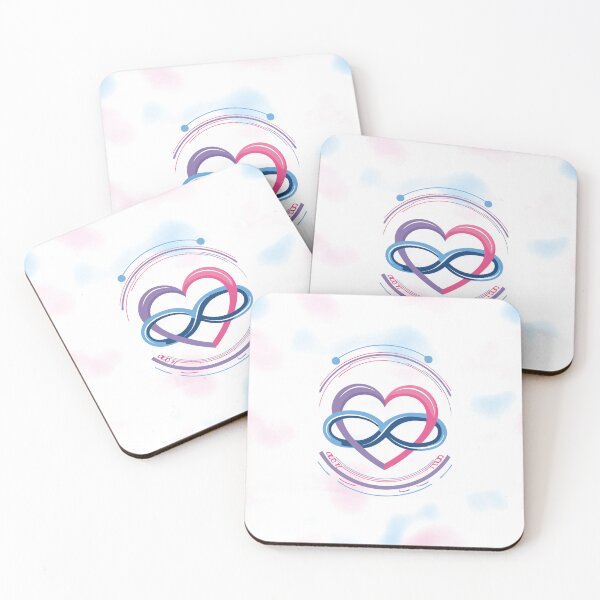 Item preview, Polyamory Symbol in Bi Colors designed and sold by JoanNinjaHen.