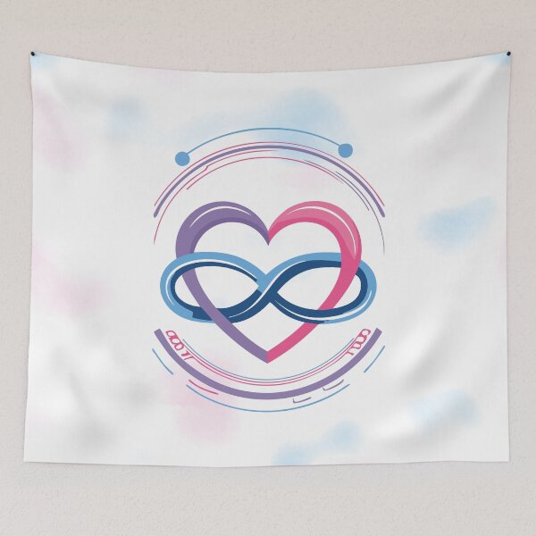 Item preview, Polyamory Symbol in Bi Colors designed and sold by JoanNinjaHen.