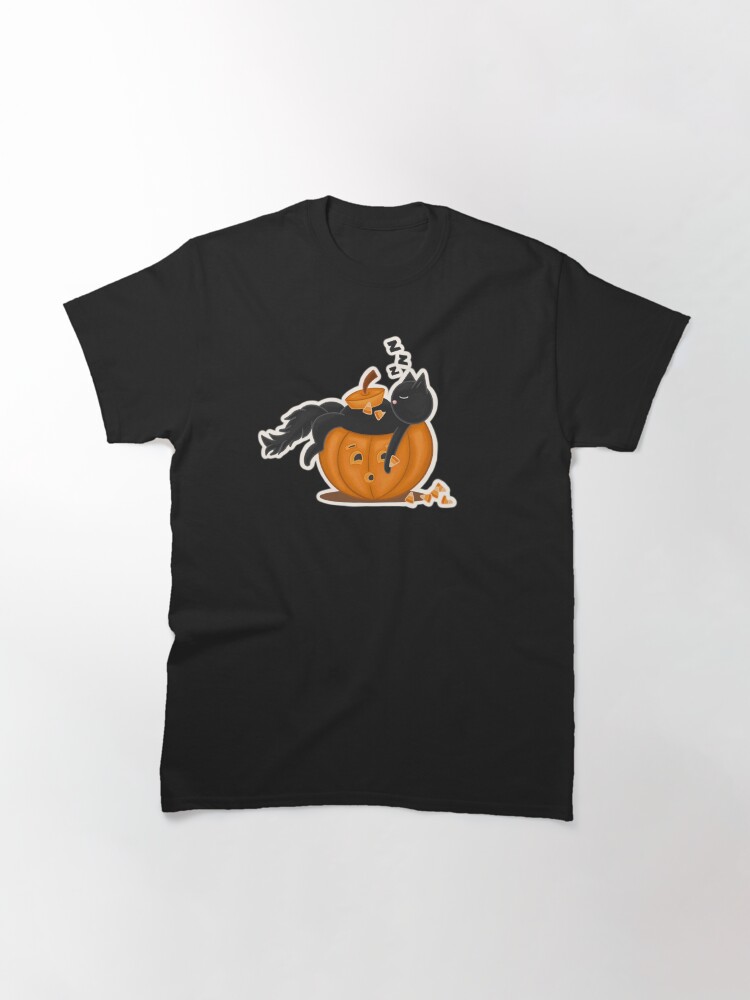 Thumbnail 3 of 7, Classic T-Shirt, Candy Corn Coma designed and sold by rinalynnedotcom.