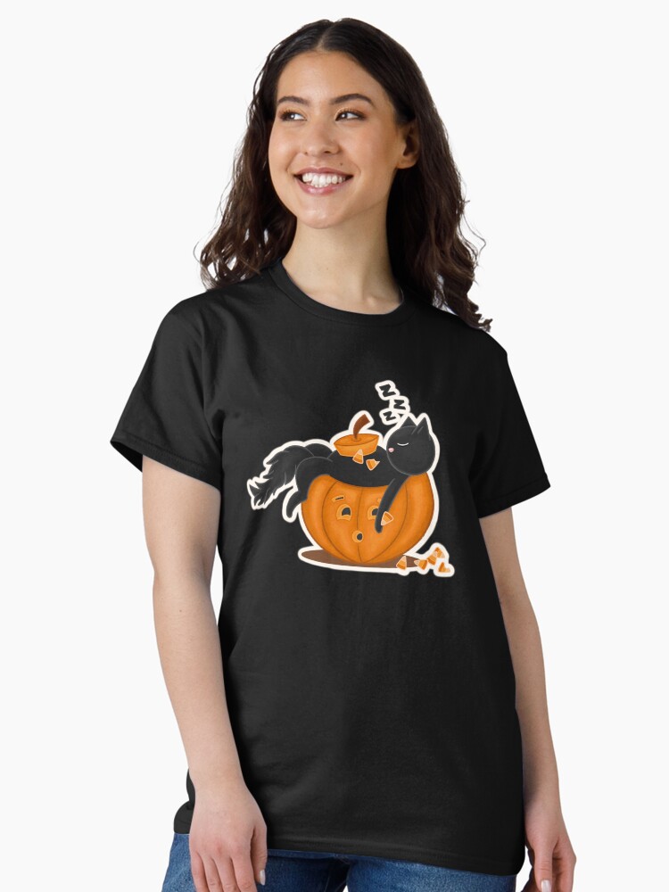 Thumbnail 1 of 7, Classic T-Shirt, Candy Corn Coma designed and sold by rinalynnedotcom.