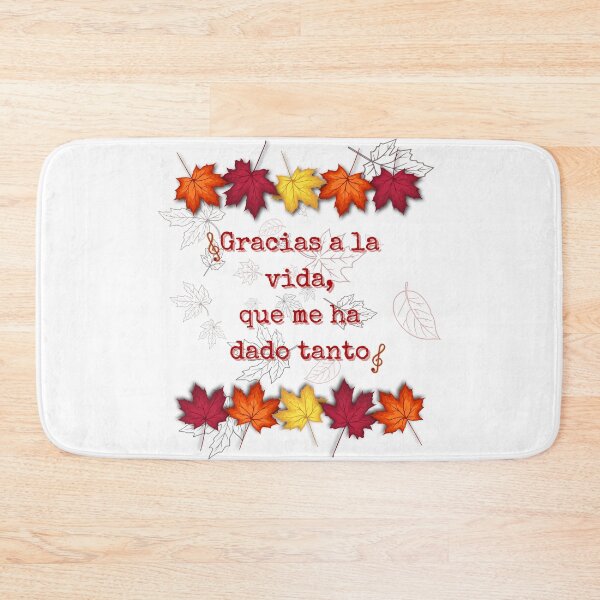 Item preview, “Thanks to life, which has given me so much.” Design inspired by Violeta Parra’s song, for Thanksgiving Day designed and sold by FreeSoulLab.