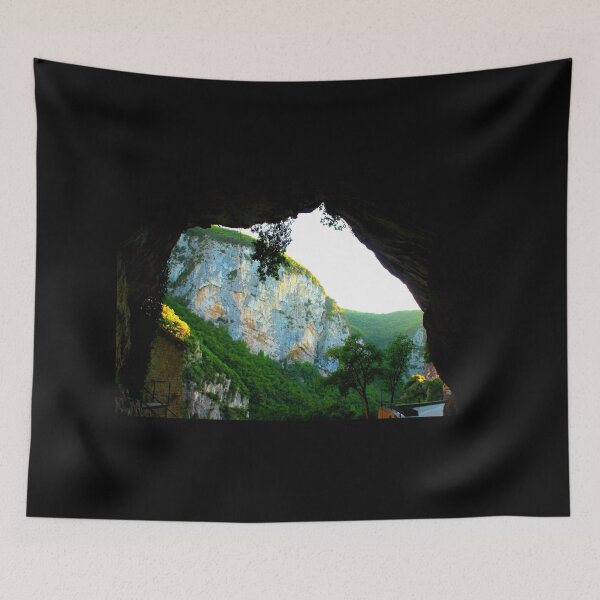 Item preview, Scene from the cave near Eremo di Santa Maria Infra Saxa designed and sold by Kristina Drozd.