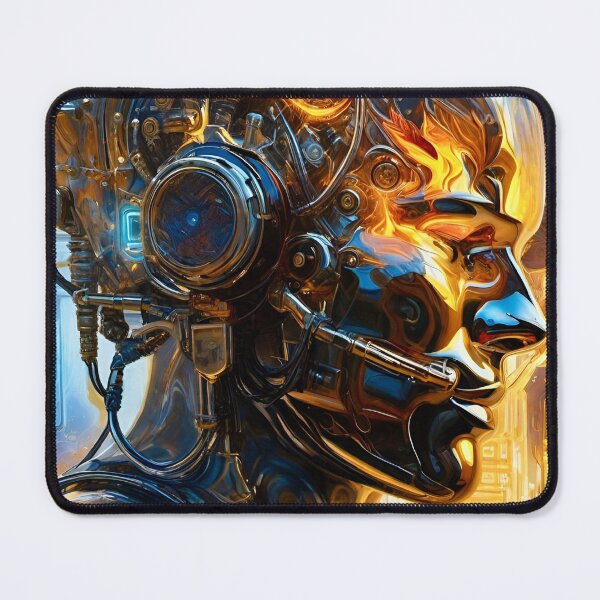 Item preview, Chrome Cyborg 2 - Sci Fi Art concept designed and sold by Delerat7.