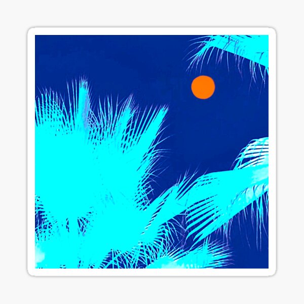 The Southern California Sun Sticker