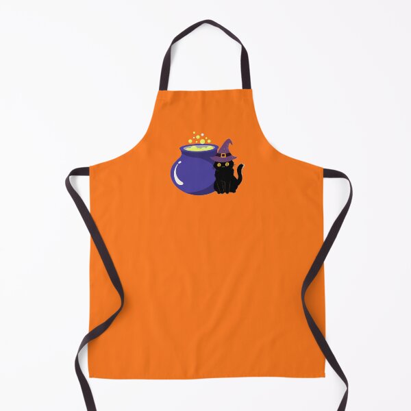 Item preview, Black Cat With Cauldron and Witch hat designed and sold by Gooon26.