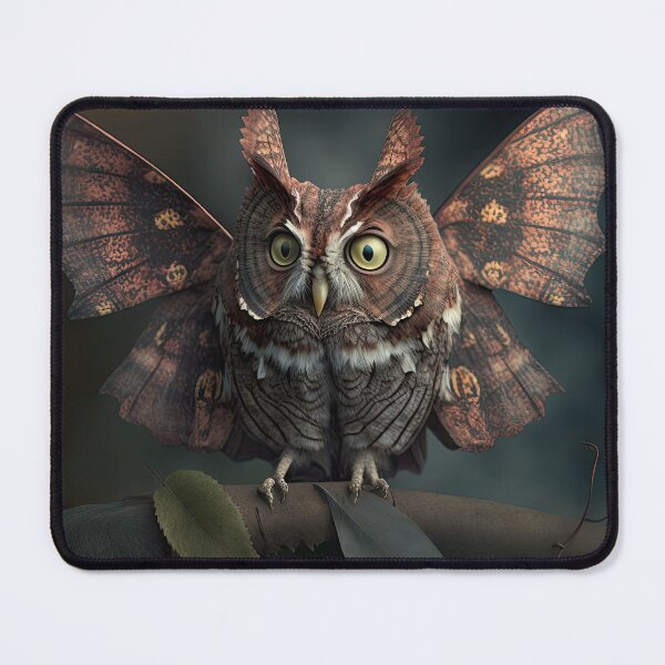 Item preview, Red Morph Screech Moth designed and sold by locustgirl.