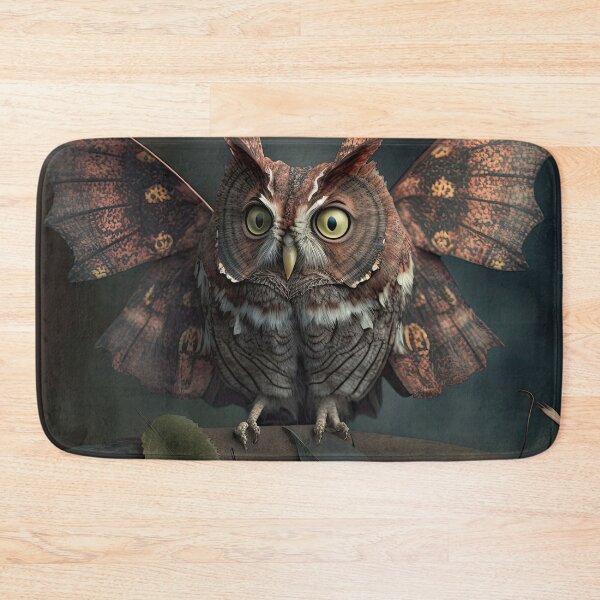 Item preview, Red Morph Screech Moth designed and sold by locustgirl.